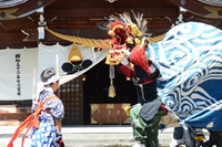 北野神社獅子舞1