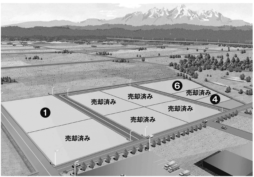 分譲地全体写真