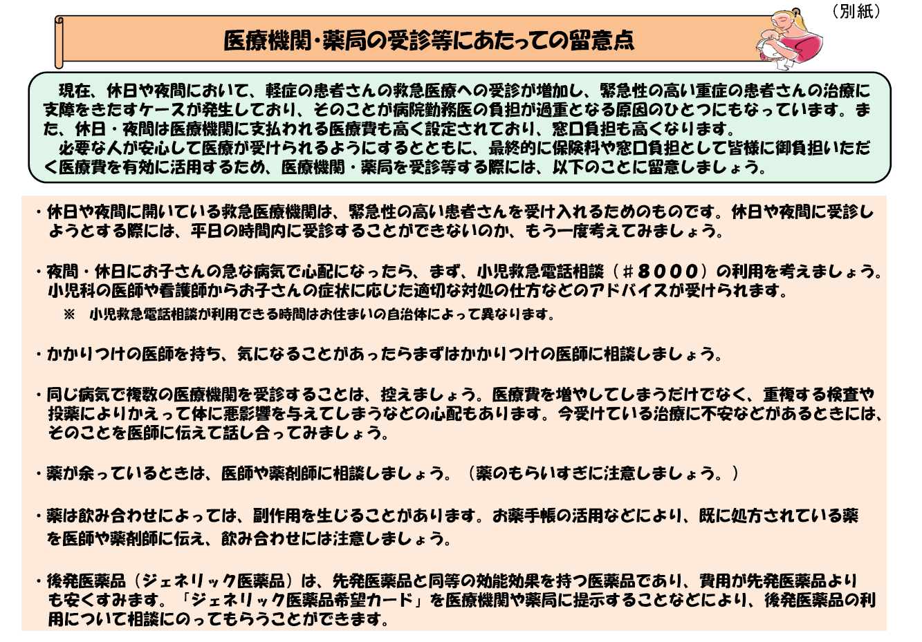 留意点