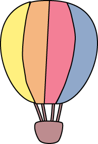 気球のイラスト
