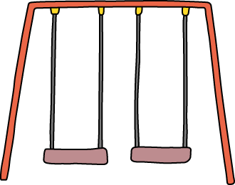 ブランコのイラスト