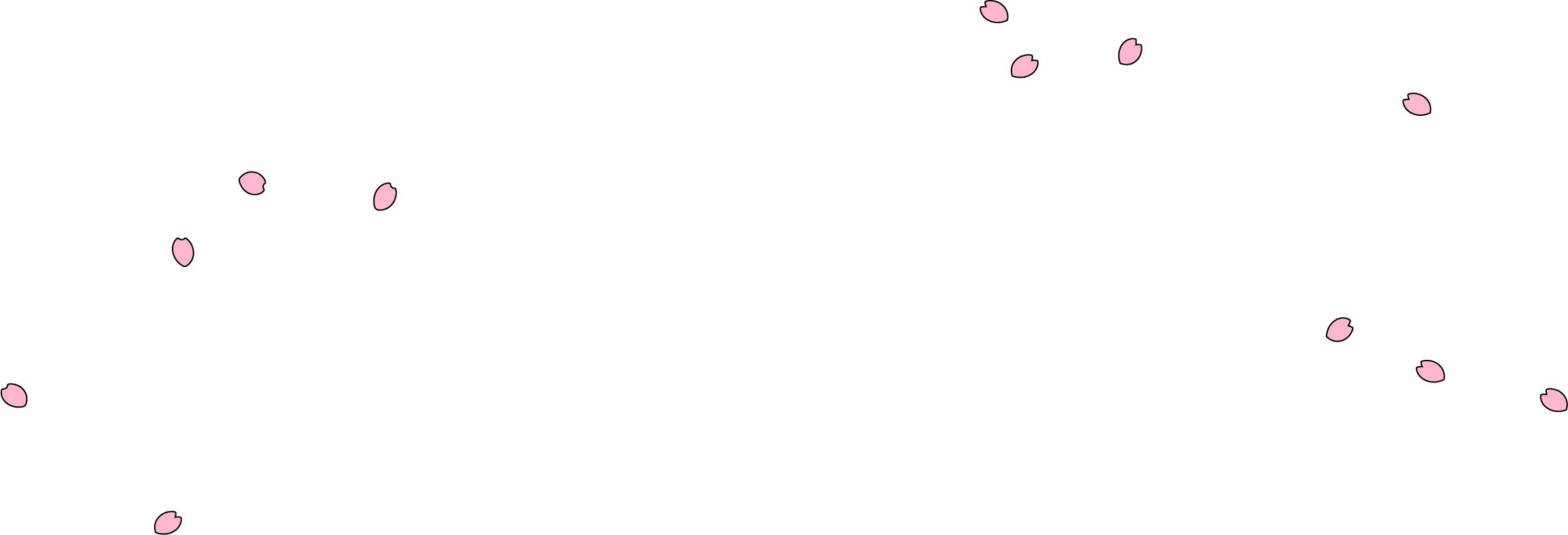 花びらイラスト