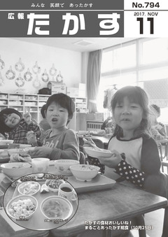 広報たかす 平成29年度11月号(No.794)の画像