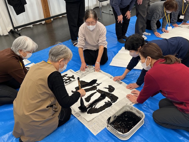 書道講座の画像