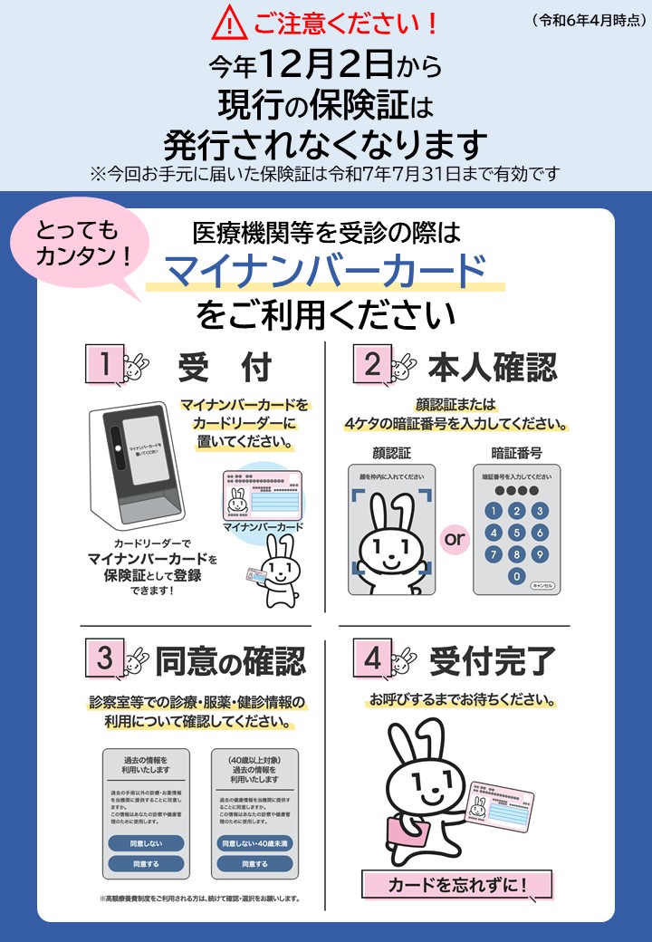 マイナ保険証厚労省チラシ表